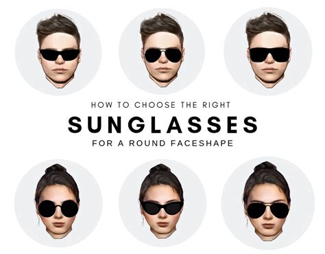 sunglasses that suit round face.